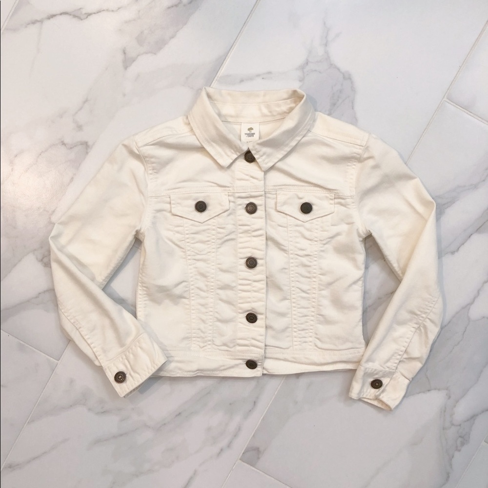Tucker + Tate Cream Denim Jacket